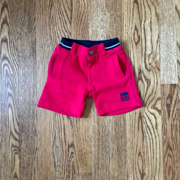 WEEK-END À LA MER - Red shorts for baby boy - 12 Months - Great Condition - Picture 6 of 8